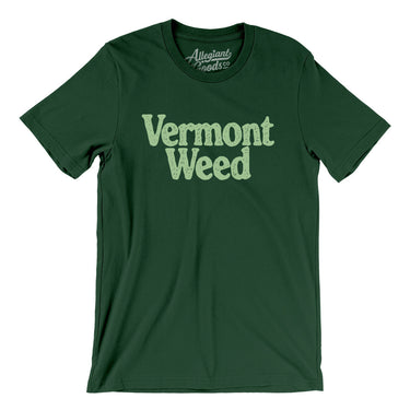 Vermont Weed Men/Unisex T-Shirt-Allegiant Goods Co. Vintage Sports Apparel