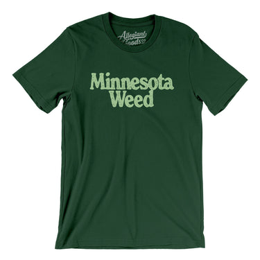 Minnesota Weed Men/Unisex T-Shirt-Allegiant Goods Co. Vintage Sports Apparel