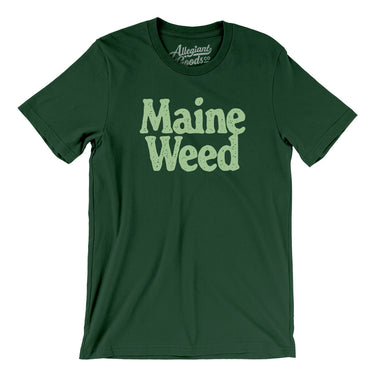 Maine Weed Men/Unisex T-Shirt-Allegiant Goods Co. Vintage Sports Apparel