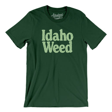 Idaho Weed Men/Unisex T-Shirt-Forest-Allegiant Goods Co. Vintage Sports Apparel