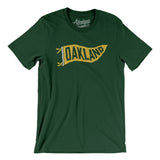 Oakland Pennant Men/Unisex T-Shirt-Allegiant Goods Co. Vintage Sports Apparel