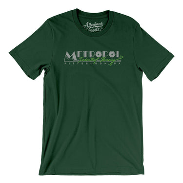 Metropol Industrial Dancing Pittsburgh Men/Unisex T-Shirt-Forest-Allegiant Goods Co. Vintage Sports Apparel