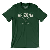 Arizona Golf Men/Unisex T-Shirt-Forest-Allegiant Goods Co. Vintage Sports Apparel