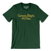 Green Bay's Number 1 Fan Men/Unisex T-Shirt-Forest-Allegiant Goods Co. Vintage Sports Apparel
