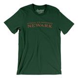 Actually It's Pronounced Newark Men/Unisex T-Shirt-Forest-Allegiant Goods Co. Vintage Sports Apparel