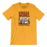 Chili Bowl Men/Unisex T-Shirt-Gold-Allegiant Goods Co. Vintage Sports Apparel