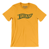 Green Bay Pennant Men/Unisex T-Shirt-Allegiant Goods Co. Vintage Sports Apparel