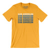 Los Angeles Repeat Men/Unisex T-Shirt-Gold-Allegiant Goods Co. Vintage Sports Apparel