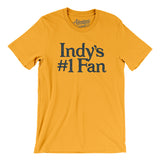 Indy's Number 1 Fan Men/Unisex T-Shirt-Allegiant Goods Co. Vintage Sports Apparel