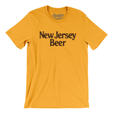 New Jersey Beer Men/Unisex T-Shirt-Allegiant Goods Co. Vintage Sports Apparel