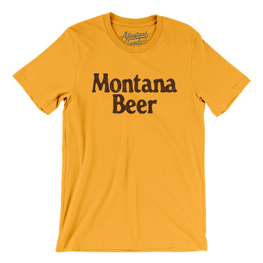 Montana Beer Men/Unisex T-Shirt-Allegiant Goods Co. Vintage Sports Apparel