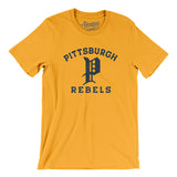 Pittsburgh Rebels Men/Unisex T-Shirt-Allegiant Goods Co. Vintage Sports Apparel