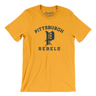 Pittsburgh Rebels Men/Unisex T-Shirt-Allegiant Goods Co. Vintage Sports Apparel