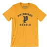 Pittsburgh Rebels Men/Unisex T-Shirt-Gold-Allegiant Goods Co. Vintage Sports Apparel