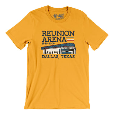 Reunion Arena Men/Unisex T-Shirt-Allegiant Goods Co. Vintage Sports Apparel