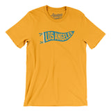 Los Angeles Pennant Men/Unisex T-Shirt-Allegiant Goods Co. Vintage Sports Apparel