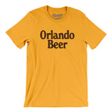 Orlando Beer Men/Unisex T-Shirt-Gold-Allegiant Goods Co. Vintage Sports Apparel