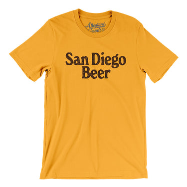 San Diego Beer Men/Unisex T-Shirt-Allegiant Goods Co. Vintage Sports Apparel