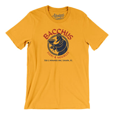 Bacchus Sushi Tampa in Gold Color