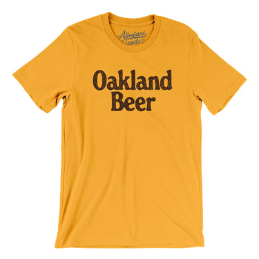 Oakland Beer Men/Unisex T-Shirt-Allegiant Goods Co. Vintage Sports Apparel