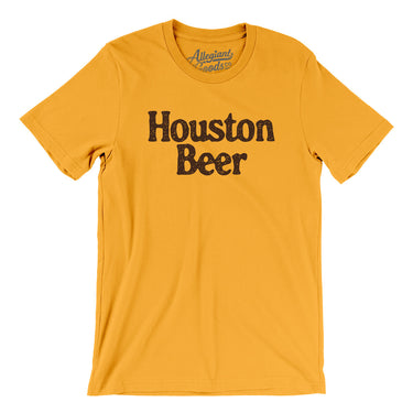 Houston Beer Men/Unisex T-Shirt-Allegiant Goods Co. Vintage Sports Apparel