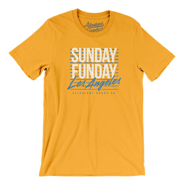 Sunday Funday Los Angeles Men/Unisex T-Shirt-Allegiant Goods Co. Vintage Sports Apparel