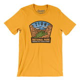 Zion National Park Badge Men/Unisex T-Shirt-Allegiant Goods Co. Vintage Sports Apparel