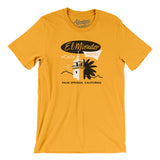 El Mirador Hotel Palm Springs Men/Unisex T-Shirt-Gold-Allegiant Goods Co. Vintage Sports Apparel