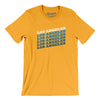 Los Angeles Vintage Repeat Men/Unisex T-Shirt-Gold-Allegiant Goods Co. Vintage Sports Apparel