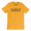 I've Been To Cincinnati Men/Unisex T-Shirt-Gold-Allegiant Goods Co. Vintage Sports Apparel