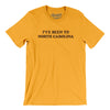 I've Been To North Carolina Men/Unisex T-Shirt-Gold-Allegiant Goods Co. Vintage Sports Apparel