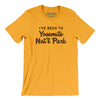 I've Been To Yosemite National Park Men/Unisex T-Shirt-Gold-Allegiant Goods Co. Vintage Sports Apparel