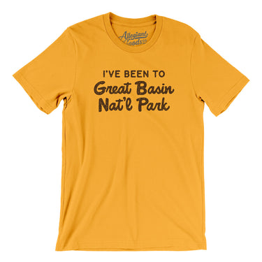 I've Been To Great Basin National Park Men/Unisex T-Shirt-Allegiant Goods Co. Vintage Sports Apparel