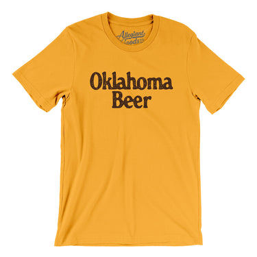 Oklahoma Beer Men/Unisex T-Shirt-Allegiant Goods Co. Vintage Sports Apparel