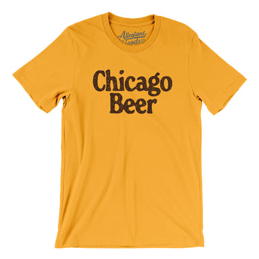 Chicago Beer Men/Unisex T-Shirt-Allegiant Goods Co. Vintage Sports Apparel