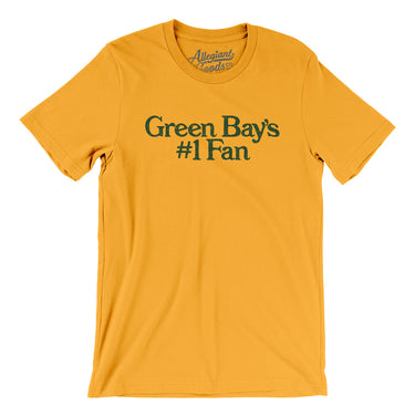 Green Bay's Number 1 Fan Men/Unisex T-Shirt-Allegiant Goods Co. Vintage Sports Apparel