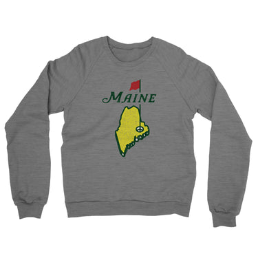 Maine Golf Midweight French Terry Crewneck Sweatshirt-Allegiant Goods Co. Vintage Sports Apparel
