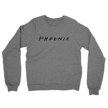 Phoenix Friends Midweight French Terry Crewneck Sweatshirt-Allegiant Goods Co. Vintage Sports Apparel