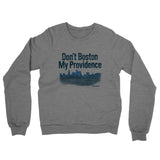 Don't Boston My Providence Midweight French Terry Crewneck Sweatshirt-Graphite Heather-Allegiant Goods Co. Vintage Sports Apparel