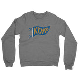 Kcmo Pennant Midweight French Terry Crewneck Sweatshirt-Allegiant Goods Co. Vintage Sports Apparel