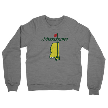 Mississippi Golf Midweight French Terry Crewneck Sweatshirt-Allegiant Goods Co. Vintage Sports Apparel