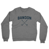 Bandon Golf Midweight French Terry Crewneck Sweatshirt-Graphite Heather-Allegiant Goods Co. Vintage Sports Apparel