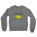 Nebraska Golf Midweight French Terry Crewneck Sweatshirt-Allegiant Goods Co. Vintage Sports Apparel