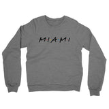 Miami Friends Midweight French Terry Crewneck Sweatshirt-Allegiant Goods Co. Vintage Sports Apparel