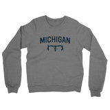 Michigan Cycling in Graphite Heather Color