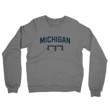 Michigan Cycling in Graphite Heather Color