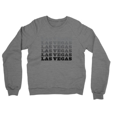 Las Vegas Repeat Midweight French Terry Crewneck Sweatshirt-Allegiant Goods Co. Vintage Sports Apparel