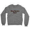 New Mexico Beer Midweight French Terry Crewneck Sweatshirt-Graphite Heather-Allegiant Goods Co. Vintage Sports Apparel