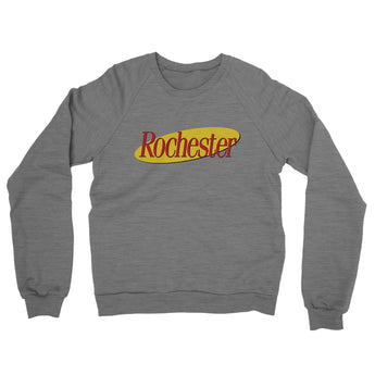 Rochester Seinfeld Midweight French Terry Crewneck Sweatshirt-Allegiant Goods Co. Vintage Sports Apparel