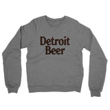 Detroit Beer Midweight French Terry Crewneck Sweatshirt-Allegiant Goods Co. Vintage Sports Apparel